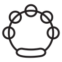 Tambourine icon