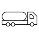 Tank truck icon
