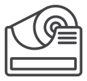 Tape Dispenser Roll icon