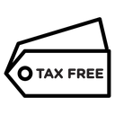Tax free icon