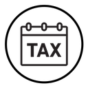 Tax reminder icon