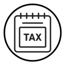 Tax reminder icon