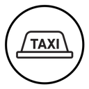 Taxi lamp icon