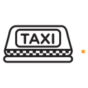 Taxi lamp icon