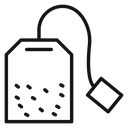 Tea bag icon
