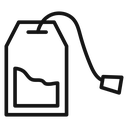Tea bag icon