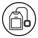 Tea bag icon