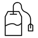 Tea bag icon
