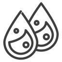 Tear drop icon