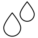 Tear drop icon