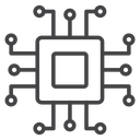 Technology Circuit Chip icon