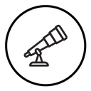 Telescope icon