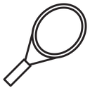Tennis racket icon