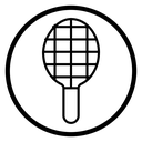 Tennis racket (2) icon