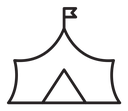 Tent icon