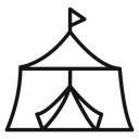 Tent icon