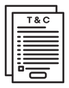 Terms and conditions icon