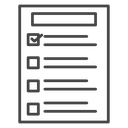 Test Checklist Sheet icon