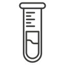 Test tube 5 icon