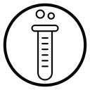 Test tube icon