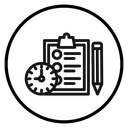 Testing time icon