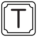 Text icon