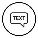 Text icon