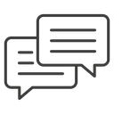 Text chat icon