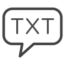 Text Message Bubble icon