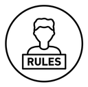 Text rules icon
