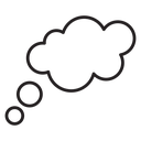 Think bubble icon