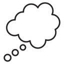 Think bubble icon