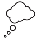 Think bubble icon