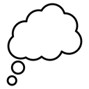 Think bubble icon