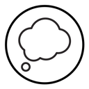 Think bubble icon