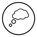Think bubble icon