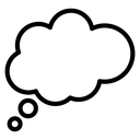 Think bubble icon
