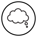 Thinking bubble icon