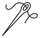 Thread needle icon