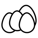 Three Overlapping Eggs icon