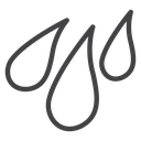 Three Raindrops icon