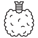 Thyroid gland icon