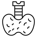 Thyroid Gland Trachea icon