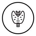 Thyroid icon