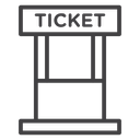 Ticket office icon