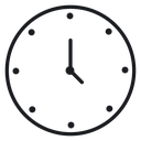 Time clock 3 icon