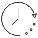 Time forward icon