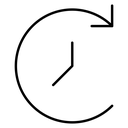 Time forward icon