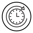 Time forward icon