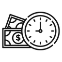 Time is money icon